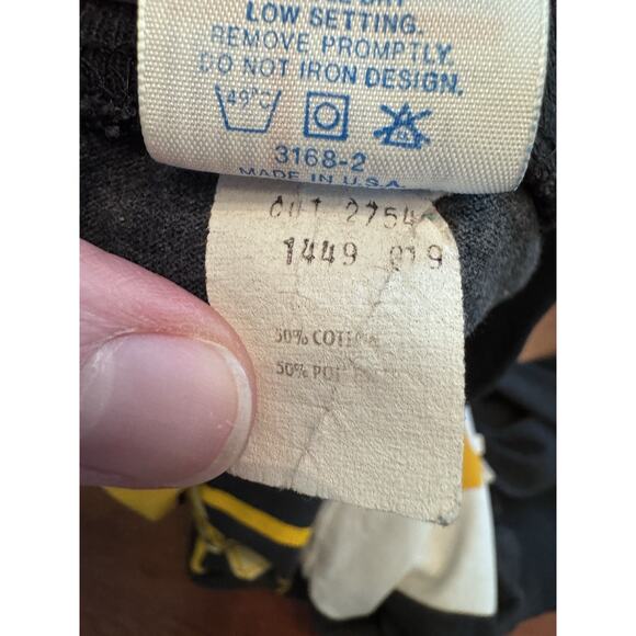 Vintage Pittsburgh Pirates Garan Long Sleeve Shirt Made in USA Kids 14-16 - Picture 6 of 10